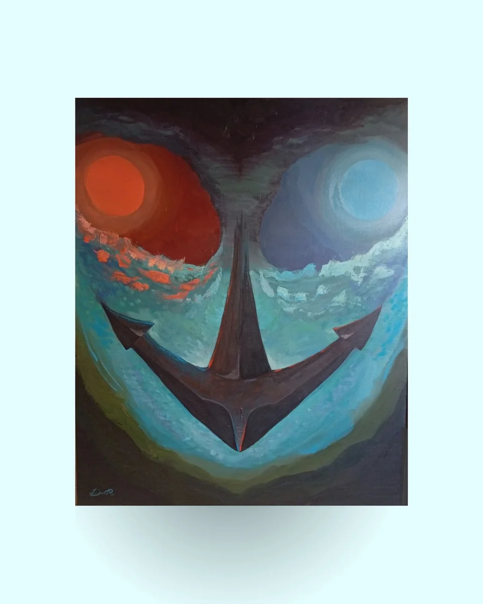 Sin título, óleo sobre lienzo