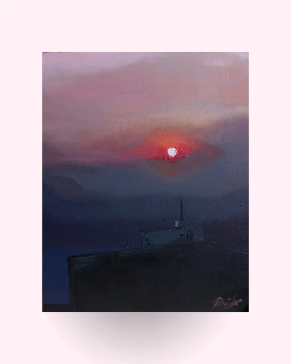 Sin título, óleo sobre tabla